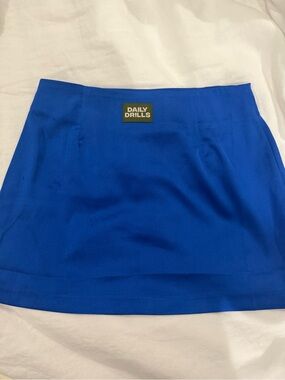 Daily Drills Electric Blue Women's Mini Skirt